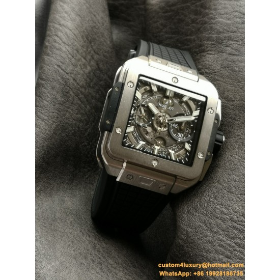 Square Bang Unico 42mm Ti/RU Skeleton Dial BBF HUB1280A