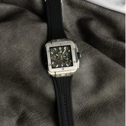 Square Bang Unico 42mm Ti/RU Skeleton Dial BBF HUB1280A