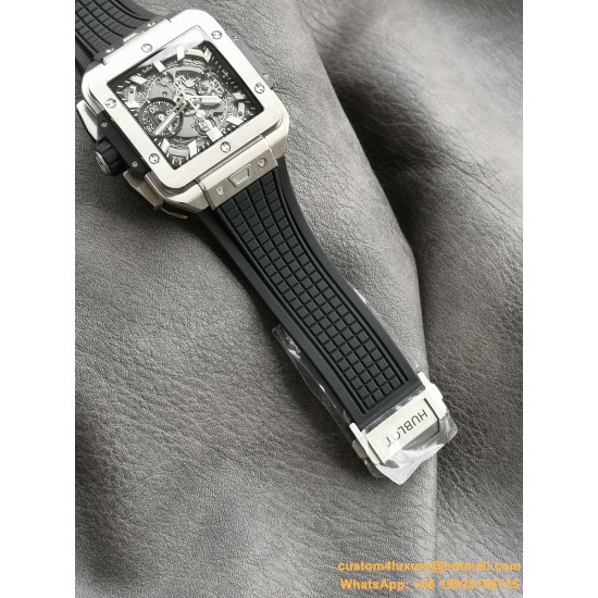 Square Bang Unico 42mm Ti/RU Skeleton Dial BBF HUB1280A