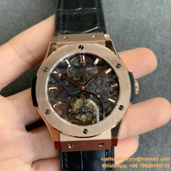 Hublot - Classic Fusion Skeleton Tourbillon 45mm RG RG/LE/RU JBF