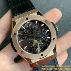 Hublot - Classic Fusion Skeleton Tourbillon 45mm RG RG/LE/RU JBF