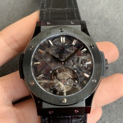 Hublot - Classic Fusion Skeleton Tourbillon 45mm CER DLC/LE/RU JBF