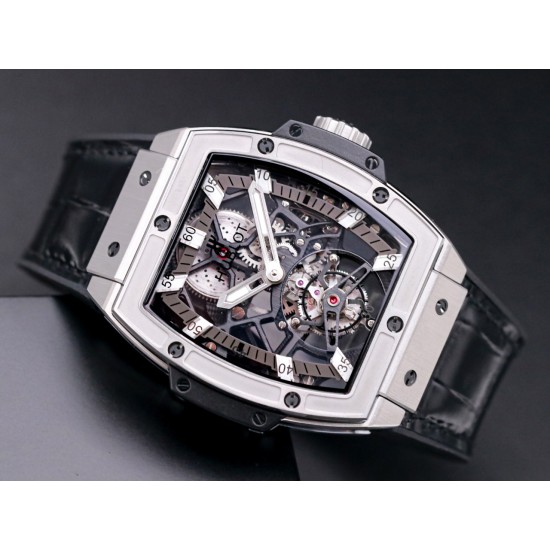 Hublot - MP06 Spirit of Big Bang SS/LE White JBF Asia Tourbillon