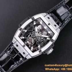 Hublot - MP06 Spirit of Big Bang Dia Diam SS/LE Wht JBF Asia Tourbillon