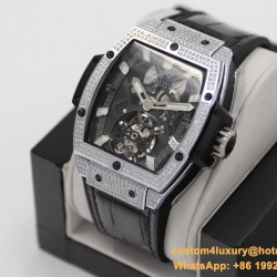 Hublot - MP06 Spirit of Big Bang Dia Diam SS/LE Wht JBF Asia Tourbillon
