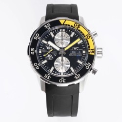 IWC - Aquatimer Chronograph IW376711 44mm Black SS/RU BLSF A7750