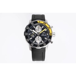 IWC - Aquatimer Chronograph IW376711 44mm Black SS/RU BLSF A7750