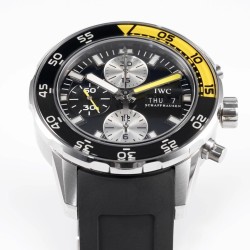 IWC - Aquatimer Chronograph IW376711 44mm Black SS/RU BLSF A7750