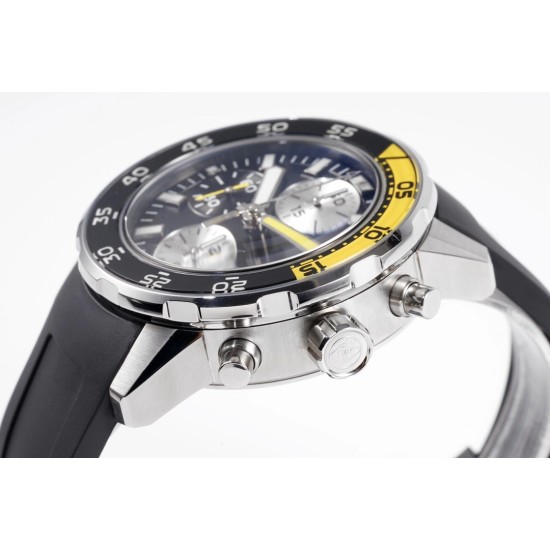 IWC - Aquatimer Chronograph IW376711 44mm Black SS/RU BLSF A7750