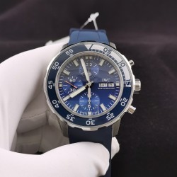 IWC - Aquatimer Chronograph IW376711 44mm Blue SS/RU BLSF A7750