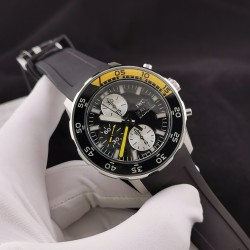 IWC - Aquatimer Chronograph IW376711 44mm Black SS/RU BLSF A7750