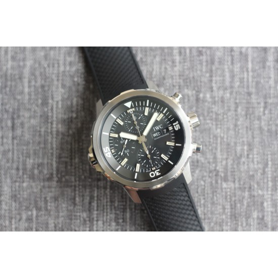 Aquatimer Chrono 44mm Black/Stk SS/RU V6F A7750