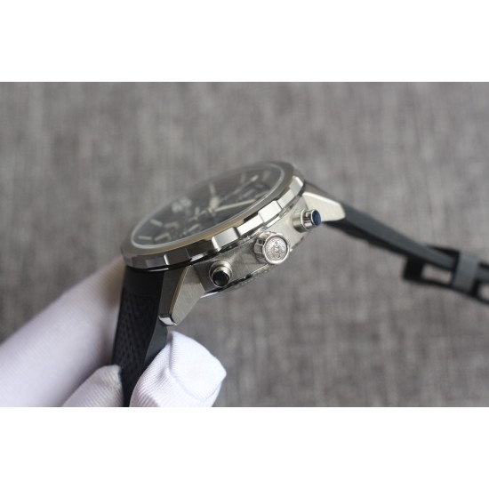 Aquatimer Chrono 44mm Black/Stk SS/RU V6F A7750