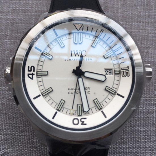 Aquatimer Chronograph 44mm SS/RU White Dial V6F A7750
