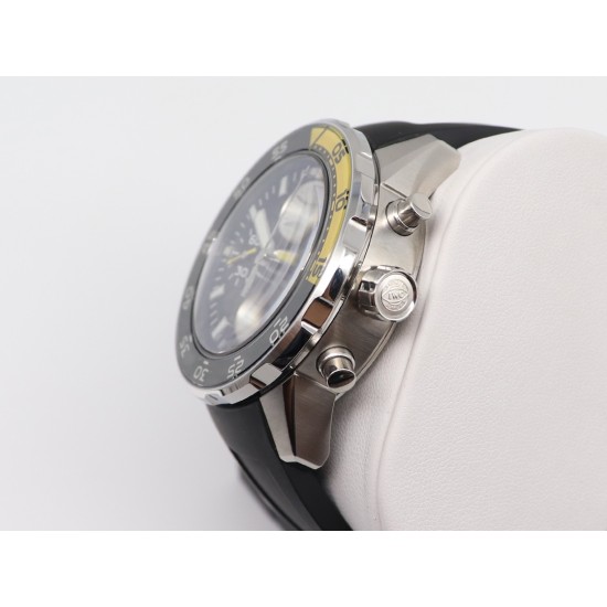 IWC - Aquatimer Chronograph IW376711 44mm Black SS/RU BLSF A7750