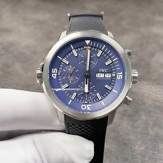 Aquatimer Chrono 44mm Blue/Stk SS/RU V6F A7750