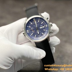 Aquatimer Chrono 44mm Blue/Stk SS/RU V6F A7750