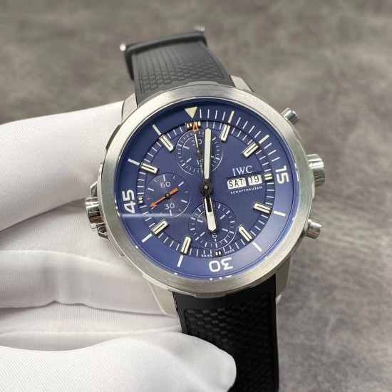 Aquatimer Chrono 44mm Blue/Stk SS/RU V6F A7750