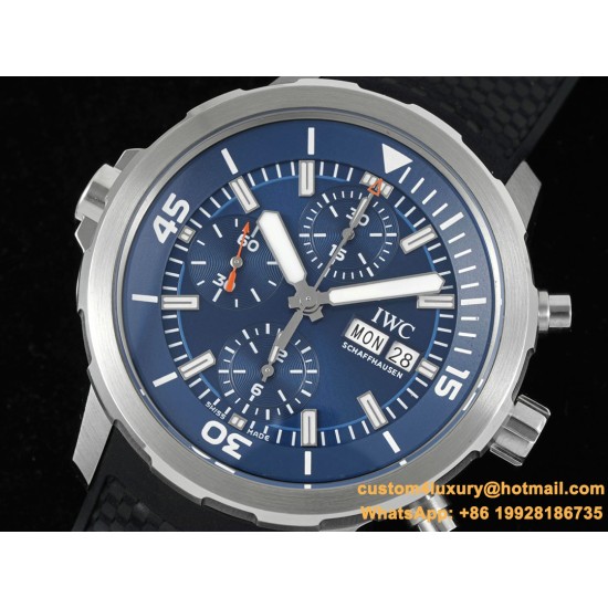 AquaTimer IW3290 44mm SS/RU Blue/Stk RSF A2892