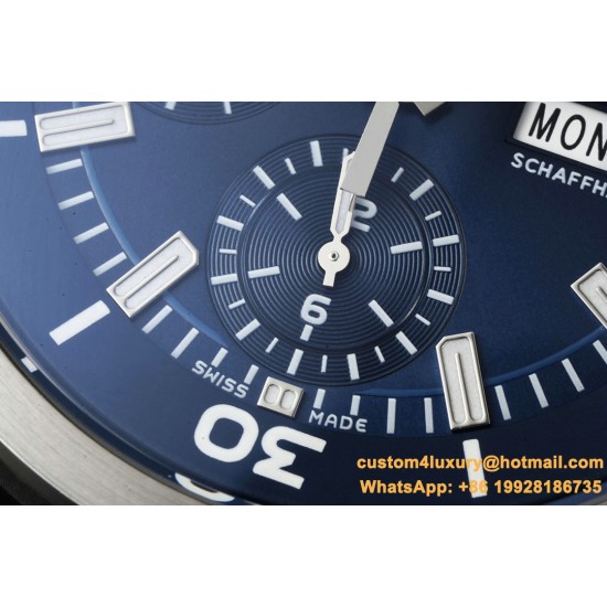 AquaTimer IW3290 44mm SS/RU Blue/Stk RSF A2892