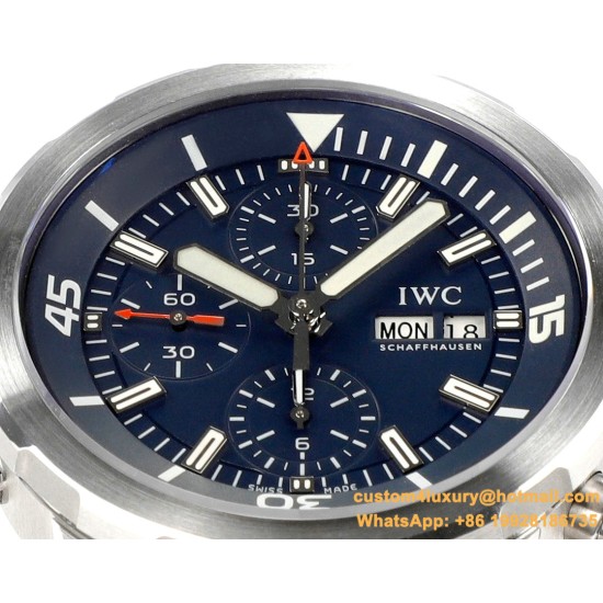 Aquatimer Chrono 44mm Blue/Stk SS/RU KTS A7750