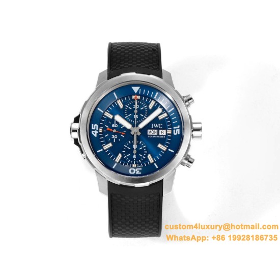 IWC - Aquatimer Chronograph IW379503 44mm SS/RU Blue N1F A7750
