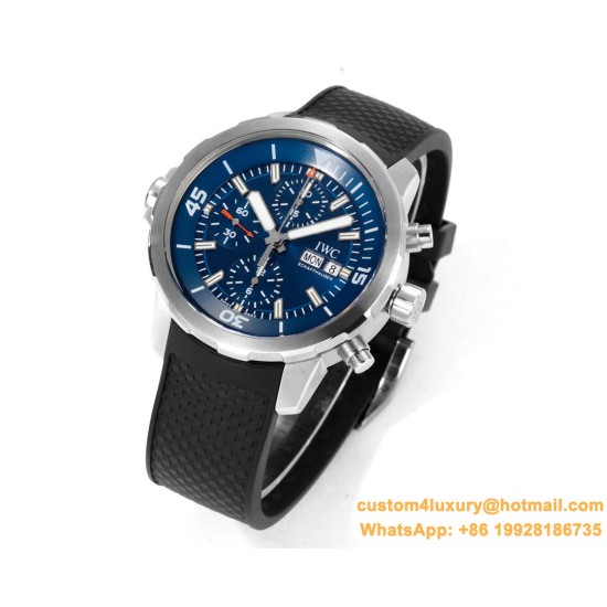 IWC - Aquatimer Chronograph IW379503 44mm SS/RU Blue N1F A7750