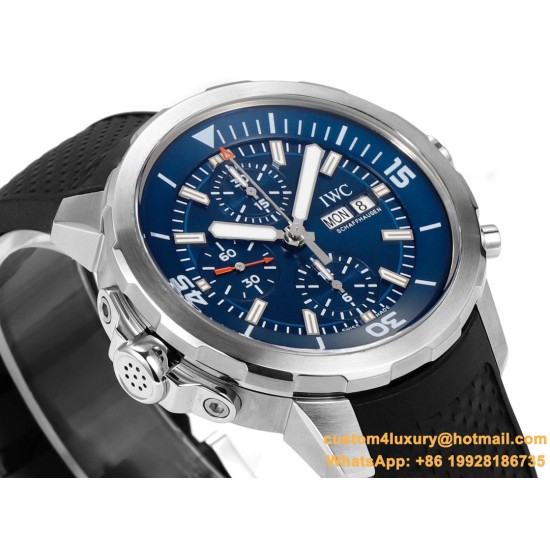 IWC - Aquatimer Chronograph IW379503 44mm SS/RU Blue N1F A7750