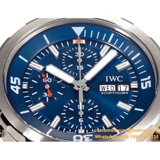 IWC - Aquatimer Chronograph IW379503 44mm SS/RU Blue N1F A7750