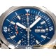 IWC - Aquatimer Chronograph IW379503 44mm SS/RU Blue N1F A7750