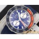 IWC - Aquatimer Chronograph IW376711 Blue/Orange Bezel Blue Dial SS/RU IWSF A7750