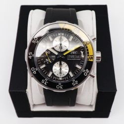 IWC - Aquatimer Chronograph IW376711 44mm Black/Yellow Bezel Black Dial SS/RU IWSF A7750
