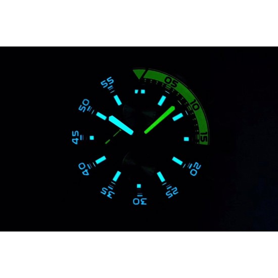 IWC - Aquatimer Chronograph IW376711 Blue/White Bezel Blue Dial SS/RU IWSF A7750