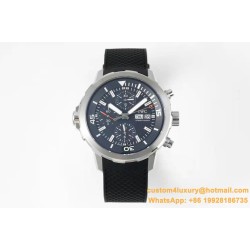 IWC-Aquatimer Chrono 44mm Black/Stk SS/RU NSF A7750