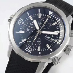 IWC-Aquatimer Chrono 44mm Black/Stk SS/RU NSF A7750
