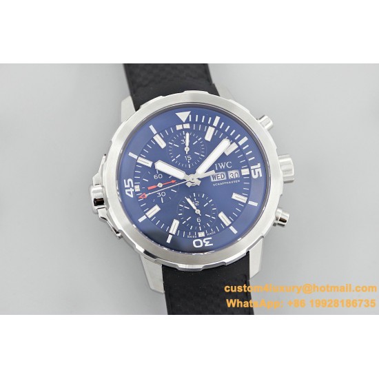 IWC-Aquatimer Chrono 44mm Blue/Stk SS/RU NSF A7750