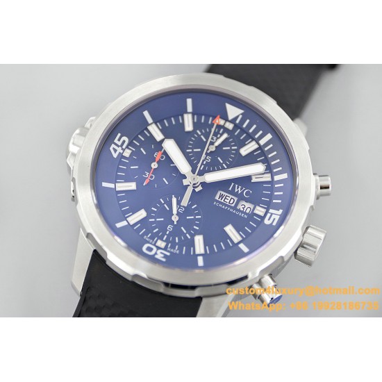 IWC-Aquatimer Chrono 44mm Blue/Stk SS/RU NSF A7750