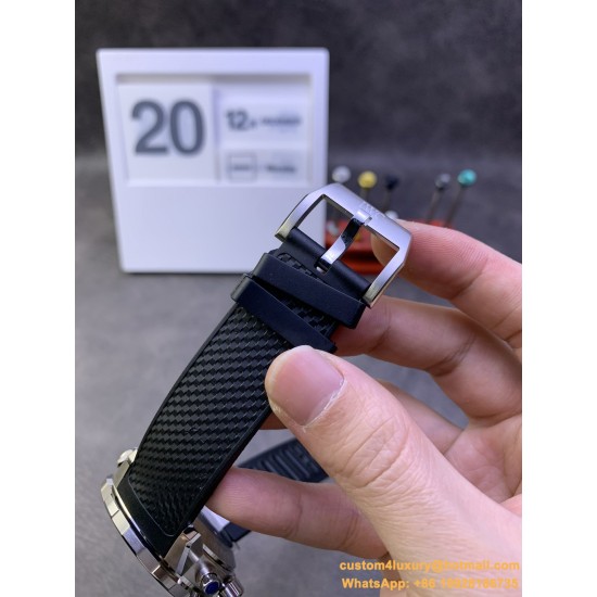 IWC-Aquatimer Chrono 44mm Black/Stk SS/RU NSF A7750