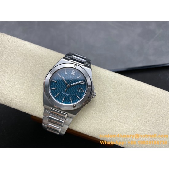 IWC-Ingeniuer Automatic 40mm SS/SS Patterned Blue Dial GHF A2892
