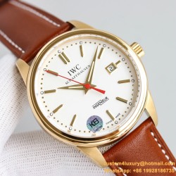 IWC - Vintage Ingenieur 42mm YG/LE White K6F Miyota 9015 Mod