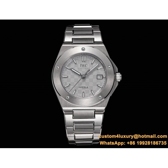 IWC-Ingeniuer Automatic 40mm SS/SS Patterned Grey Dial GHF A9015
