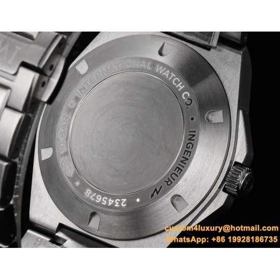 IWC-Ingeniuer Automatic 40mm SS/SS Patterned Grey Dial GHF A9015