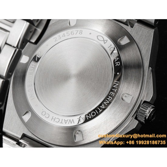 IWC-Ingeniuer Automatic 40mm SS/SS Patterned Ice Blue Dial GHF A9015