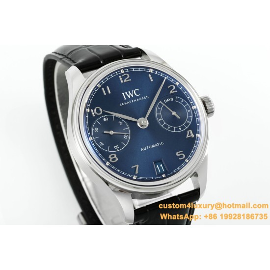IWC-Portugieser 7 Days 2024 42mm SS/LE Blue Dial APS A52010