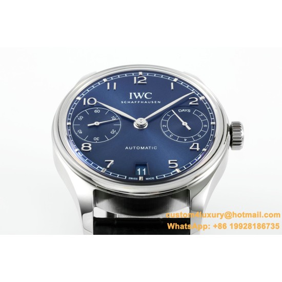 IWC-Portugieser 7 Days 2024 42mm SS/LE Blue Dial APS A52010