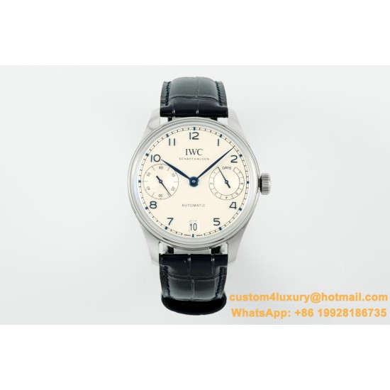 IWC-Portugieser 7 Days 2024 42mm SS/LE White/Blue APS A52010