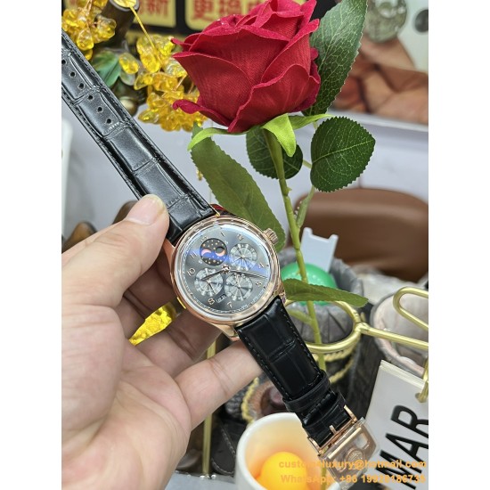 IWC-Portugieser Perpetual Calendar 5033 42mm RG/LE Grey/Num V9F A52610