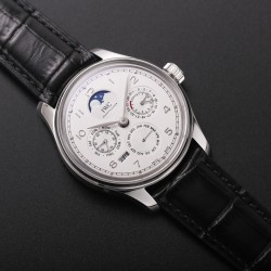 IWC-Portugieser Perpetual Calendar 5033 42mm SS/LE White/Num V9F A52610