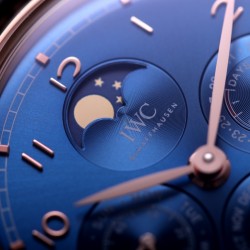 IWC-Portugieser Perpetual Calendar 5033 RG/LE Blue/Num V9F A52610