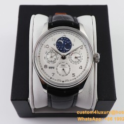 IWC-Portugieser Perpetual Calendar 5033 42mm SS/LE White/Num V9F A52610